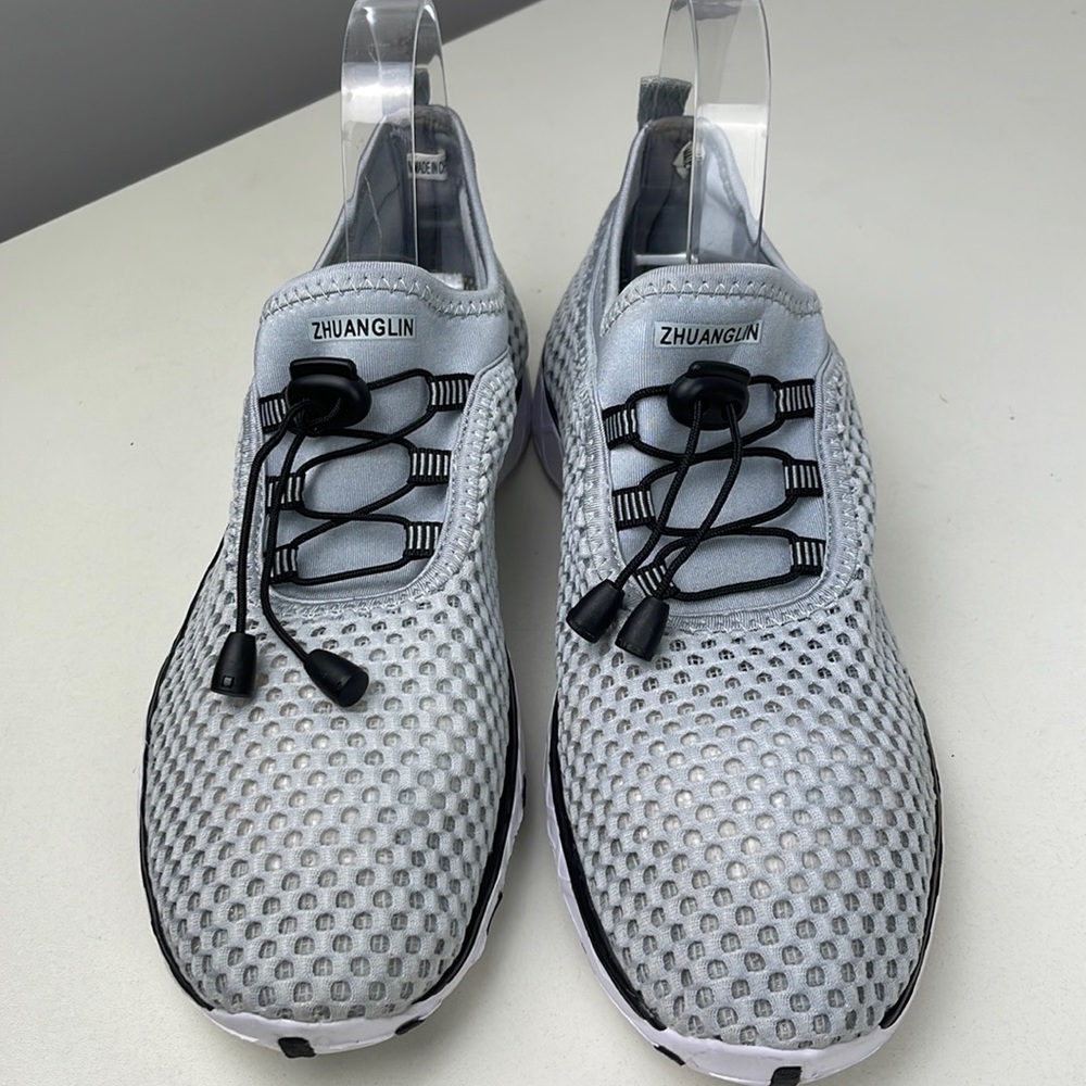 Zhuanglin Quick Drying Aqua Water Shoes Gray Size 11